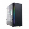 CASE MID-TOWER NO PSU DEMON T5 BLK 2USB3 1USB2 VETRO TEMPERATO RGB FAN