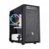 CASE MINI-TOWER NO PSU FOBIA L4 BLK 1USB3 2USB2 VETRO TEMPERATO RGB FAN