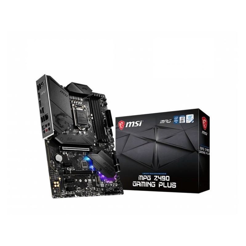 MB MSI Z490 GAMING PLUS SKT1200 10GEN 4D4 6S3 M.2 4U3 HDMI/DP ATX