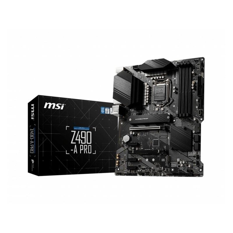 MB MSI Z490-A PRO SKT1200 10GEN 4D4 6S3 M.2 U3.2 HDMI/DP ATX