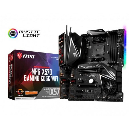 MB MSI X570 GAMING EDGE WIFI S1151 4D4 6S3 U3.2 GBLAN ATX HDMI