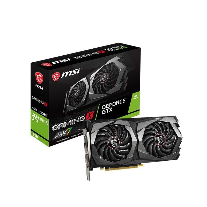 VGA MSI NVIDIA GTX 1650 GAMING X 4G 