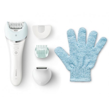 PHILIPS SATINELLE ADVANCED BRE611 EPILATORE WET & DRY