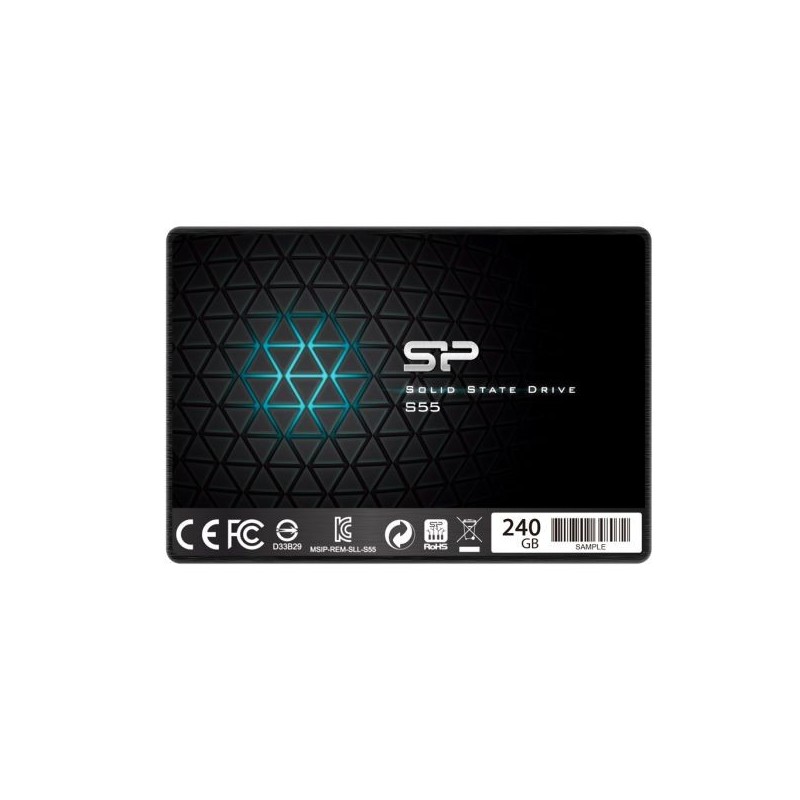 SSD 2,5 240GB SATA III S55 SILICON NO KIT INSTALL.