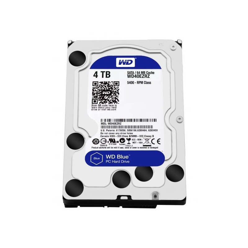 HD 3,5 4TB 5400RPM 64MB SATA3 BLUE WD BLUE