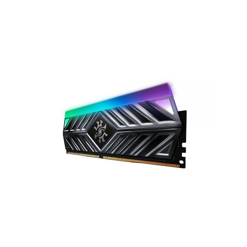 DDR4 8GB 3000 MHZ XPG SPECTRIX D41 CL16 RGB LED STRIP TITANIUM