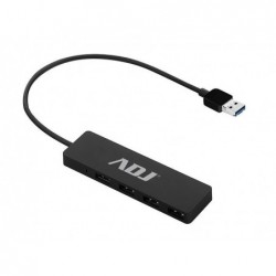 HUB USB 2.0 4P TETRA BK...