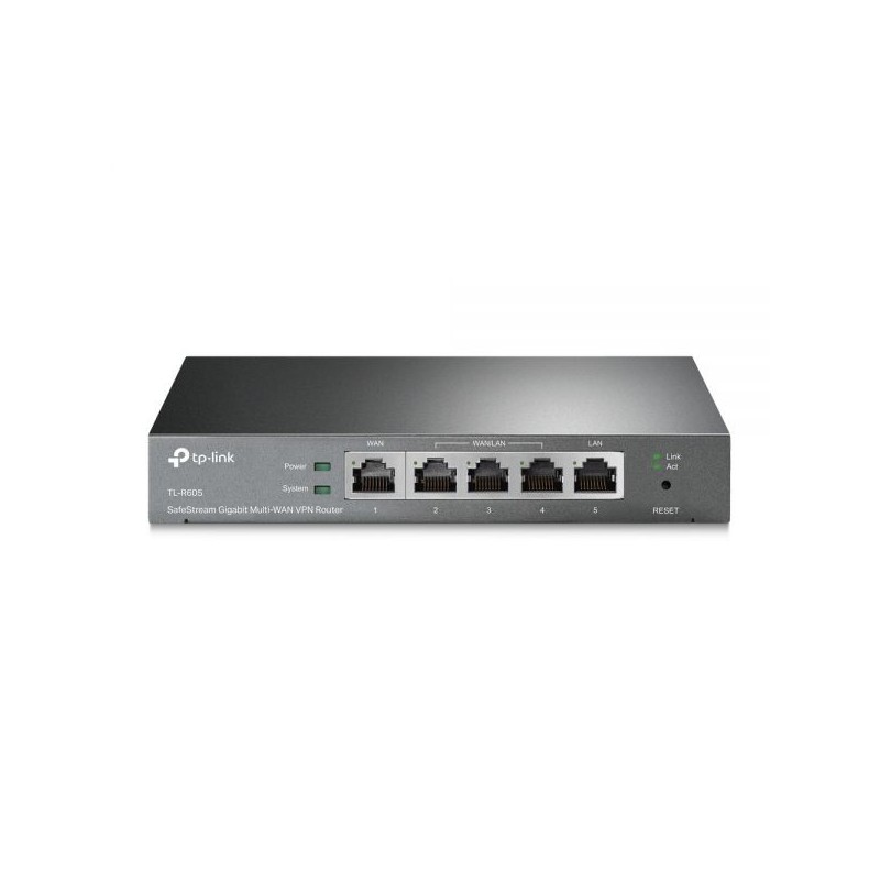 ROUTER MULTI-WAN VPN 5P GIGABIT (1P WAN+3P WAN/LAN+1P LAN)