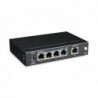 SWITCH 5P 10/100MBPS DI CUI 4P POE CON POWER SUPPLY POE PLUS 250M ADJ