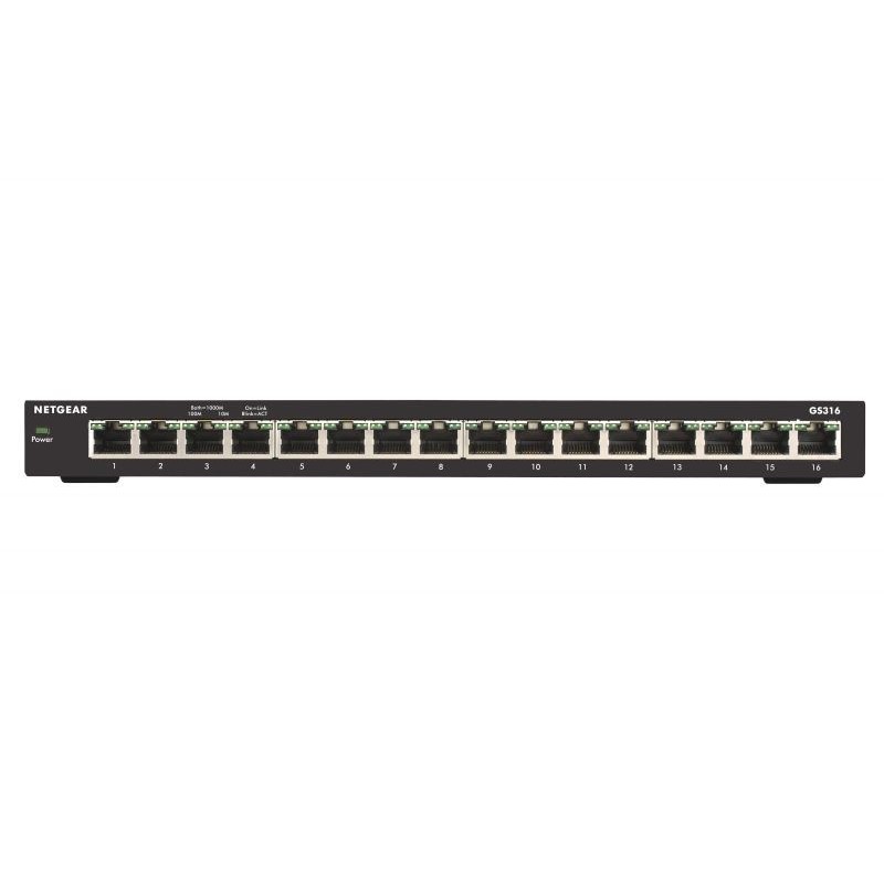 SWITCH 16P GIGABIT UNMANAGED DESKTO P