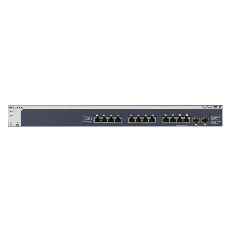 SWITCH 12P 10GIGABIT DI CUI 12 RJ45 E 2P COMPO SFP+