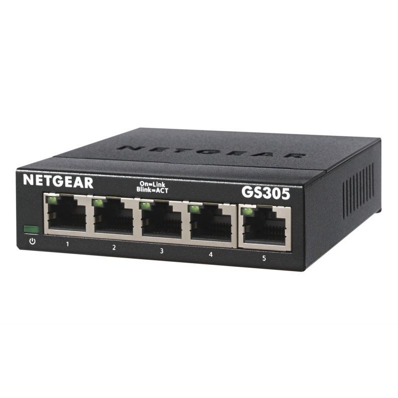 SWITCH 5P GIGABIT ETHERNET NO POE 