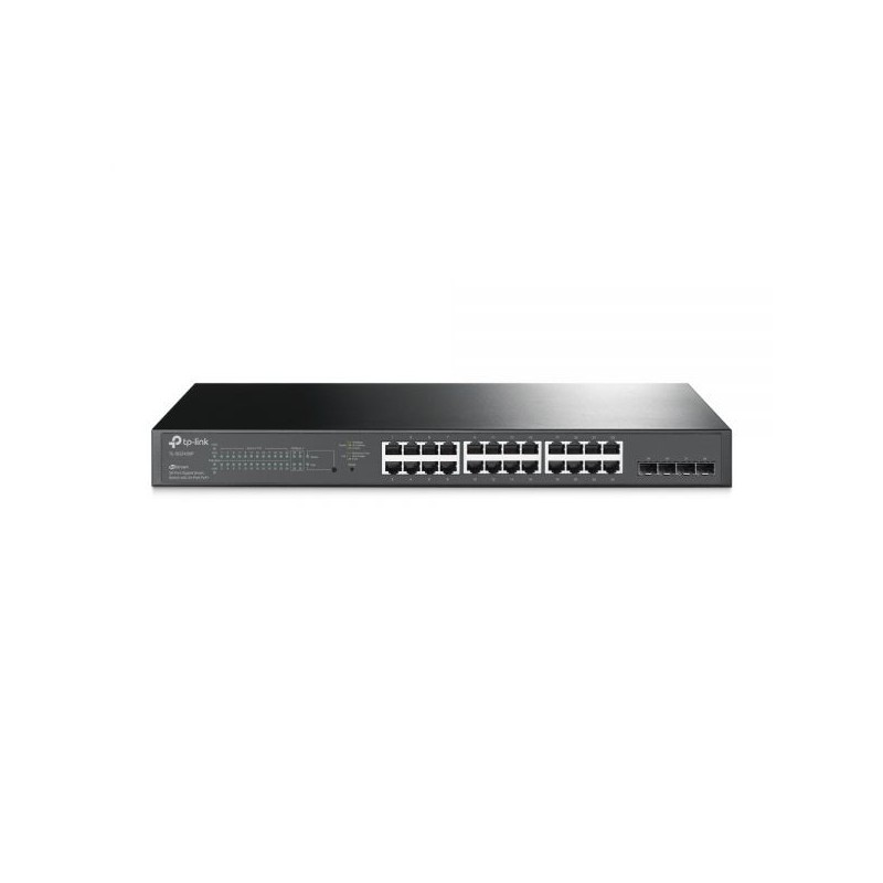 SWITCH 24P JETSTREAM GIGABIT POE+ (T1600G-28PS)