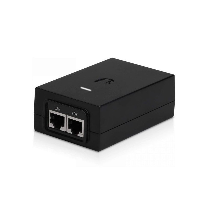 ADATTATORE POE UBIQUITI 24VDC 24W GBIT 2P LAN