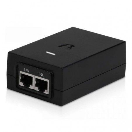 ADATTATORE POE UBIQUITI 24VDC 24W GBIT 2P LAN