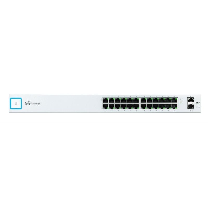 SWITCH UNIFI 24P GIGABIT E THERNET WITH SFP  NO POE