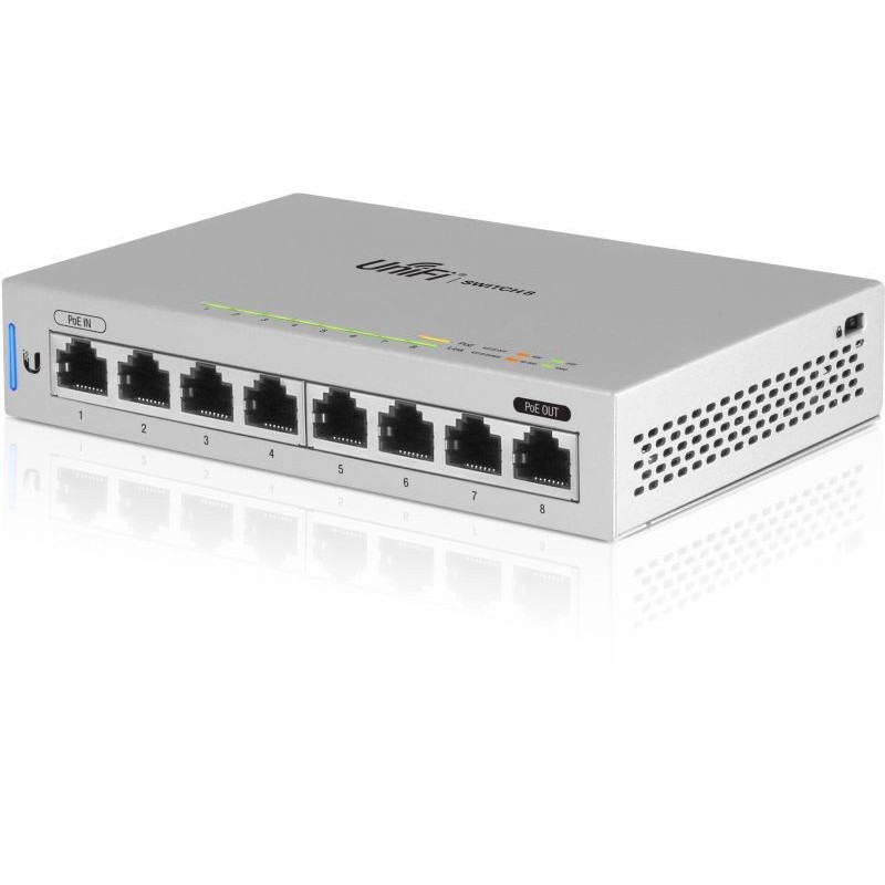 SWITCH UNIFI 8P GIGABIT 1P POE 16GBIT/S 12W