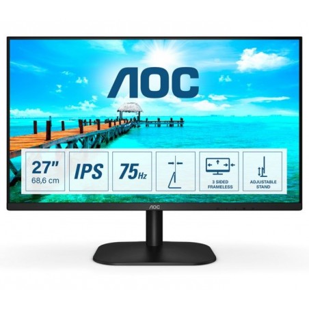 MON 27"MVA 27B2H HDMI VGA 7MS AOC 27B2H/EU