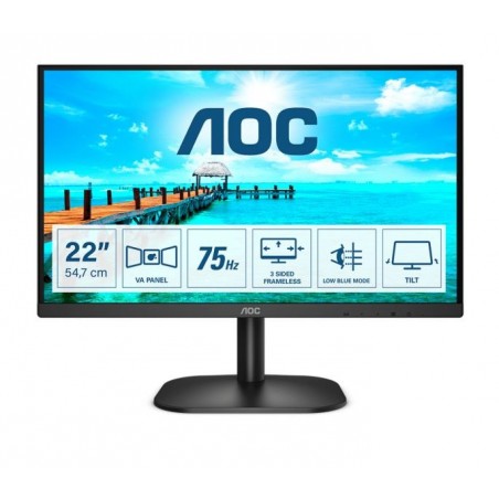 MON 21,5"VA VGA HDMI DVI 22B2DA AOC 22B2DA