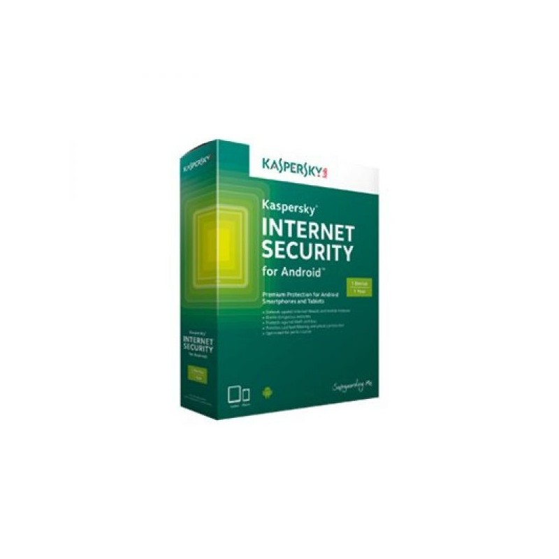 INT.SEC. 1U 1Y ANDROID KASPERSKY Y ITALIANO SLIM DVD