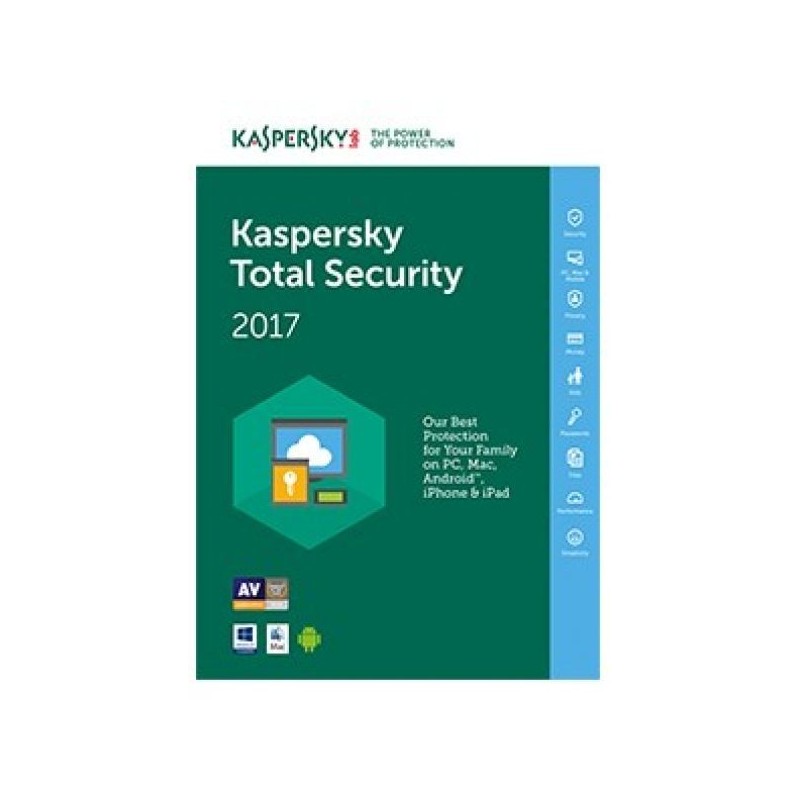 SW KAS TOTAL SECURITY 1Y 3 USER ITALIANO