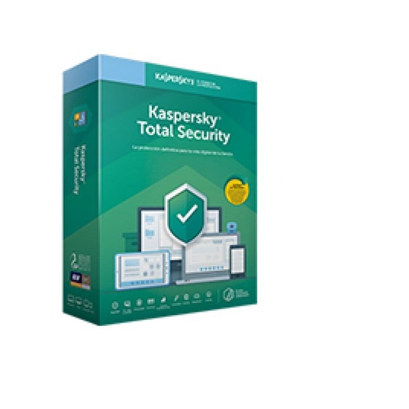 TOTAL SECURITY 2USER 1Y 2019 KASPERSKY