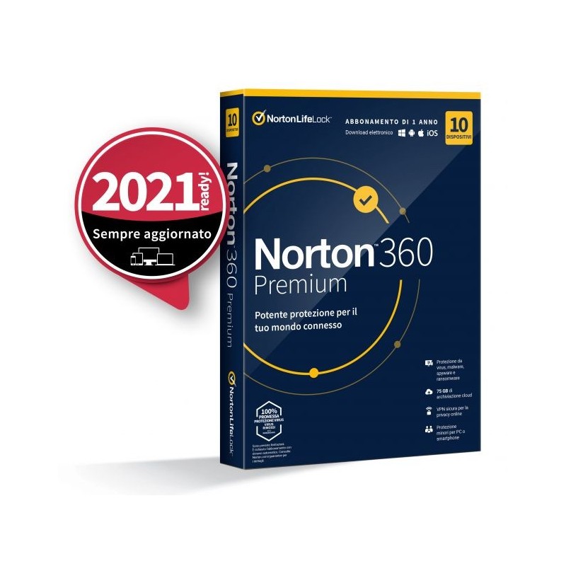 INT.SEC.10DEV 1Y 2020 75GB NORTON 360 PREMIUM