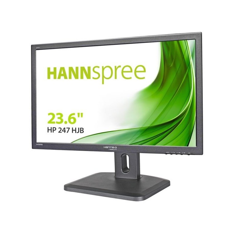 MON 23,8"LED VGA HDMI 16:9 MM HANNSPREE HP247HJB PIVOT REG ALTEZZ