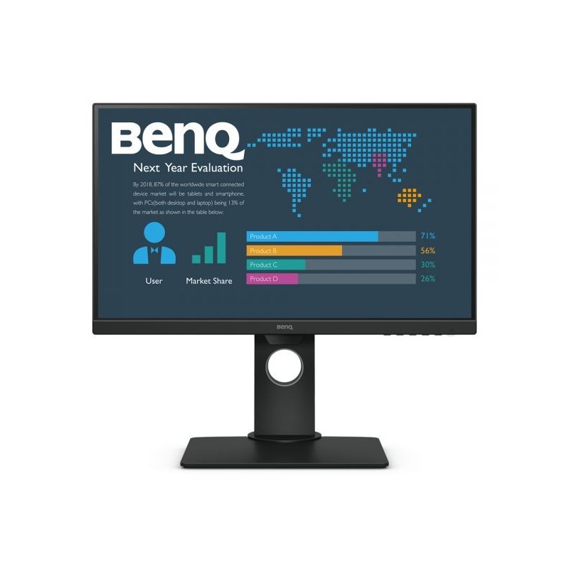 MON 22.5"IPS VGA HDMI DP MM PIVOT BENQ BL2381T DVI 250CDM REG ALTE