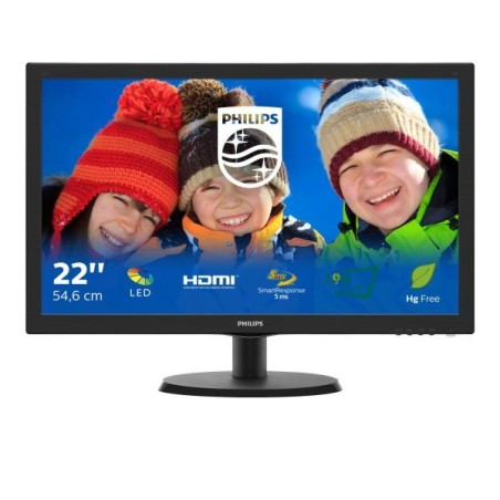 MON 21,5"W-LED VGA HDMI VESA PHILIPS 223V5LHSB2 16:9 600:1 5MS