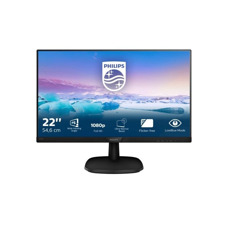 MON 21,5"IPS VGA HDMI VESA MM PHILIPS 223V7QHAB/00 4MS