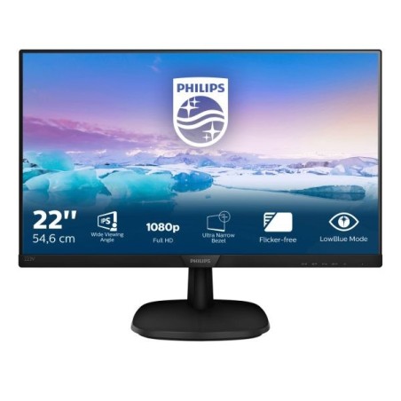 MON 21,5"IPS VGA HDMI VESA MM PHILIPS 223V7QHAB/00 4MS