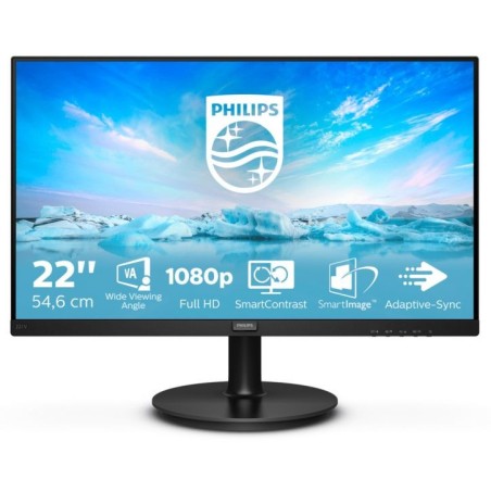 MON 21,5"VA VGA HDMI VESA PHILIPS 221V8/00 16:9 4000:1 4MS