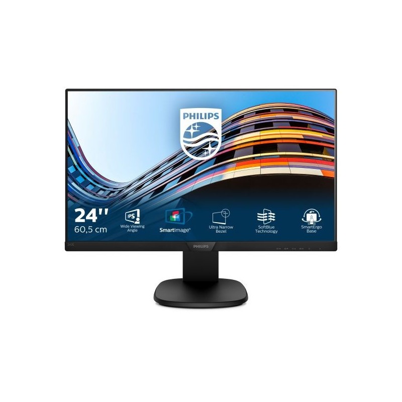 MON 23"8 IPS MM VGA DP REG ALT PHILIPS 243S7EYMB/00 PIVOT