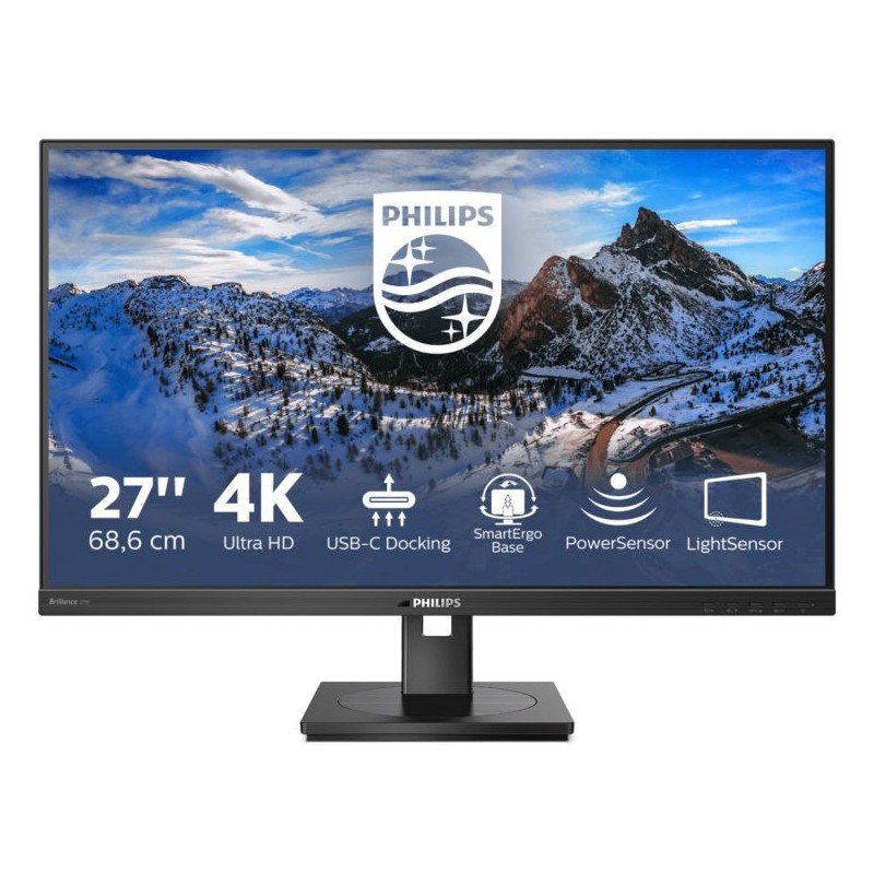 MON 27" IPS HDMI  DP MM USBC PHILIPS 279P1/PIVOT REG ALTEZZA