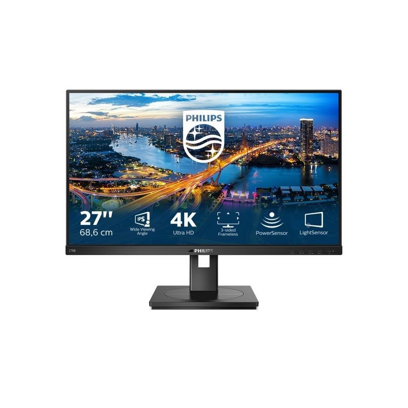 MON 27" IPS 4K HDMI DP MM USB PIVOT PHILIPS 278B1 REG ALTEZZA