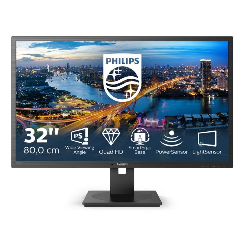 MON 32" IPS 2K  HDMI DP MM PIVOT PHILIPS 325B1L/00 16:9 REG ALTEZZA