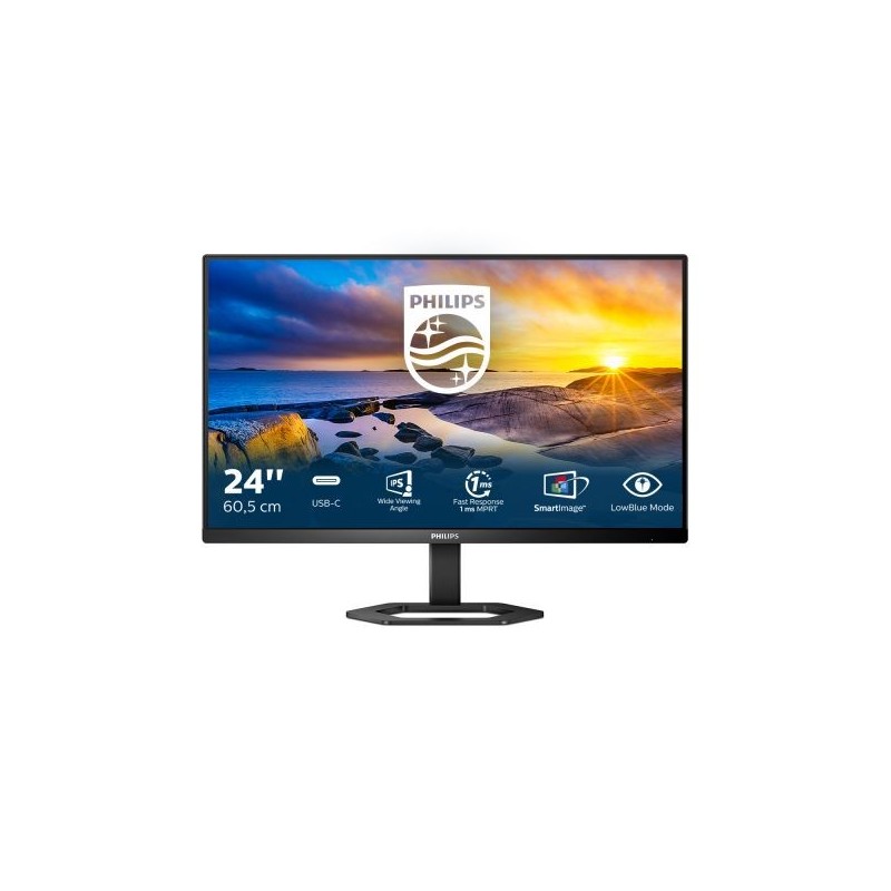 MON 23,8"LED MM HDMI DP USBC PHILIPS 24E1N5300AE/00 REG ALTEZZA