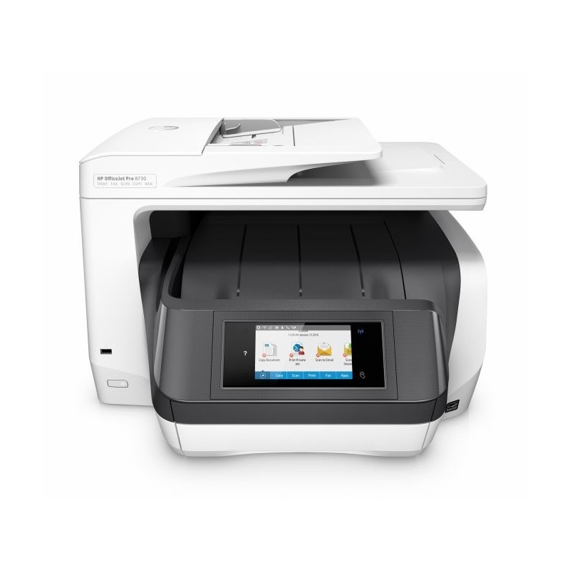 MF INK COL A4 FAX WIFI LAN F/R 24PP HP OFFICEJET PRO 8730