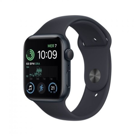 WATCH SE 44MM MEZZANOTTE GPS 2022 ALLUMINIO SPORT BAND