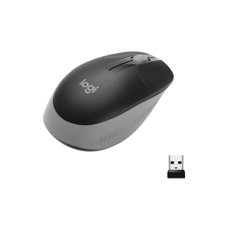 MOUSE M190 LOG CORDLESS GRIGIO LOGITECH USB