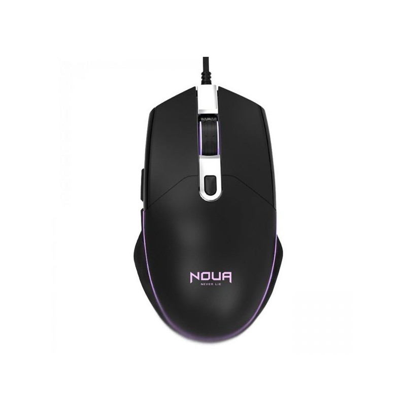 MOUSE USB GAMING NEON 6 TASTI 3200DPI LED 4 COLORI