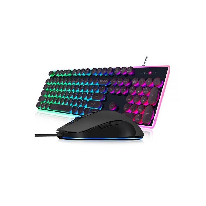 TASTIERA + MOUSE GAMING NOUA VENUS TAST. MULTIMEDIALE MOUSE 2400 DPI