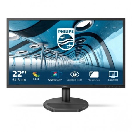 MON 21,5"W-LED MM VGA HDMI DVI VESA PHILIPS 221S8LDAB 16:9 1000:1 1MS