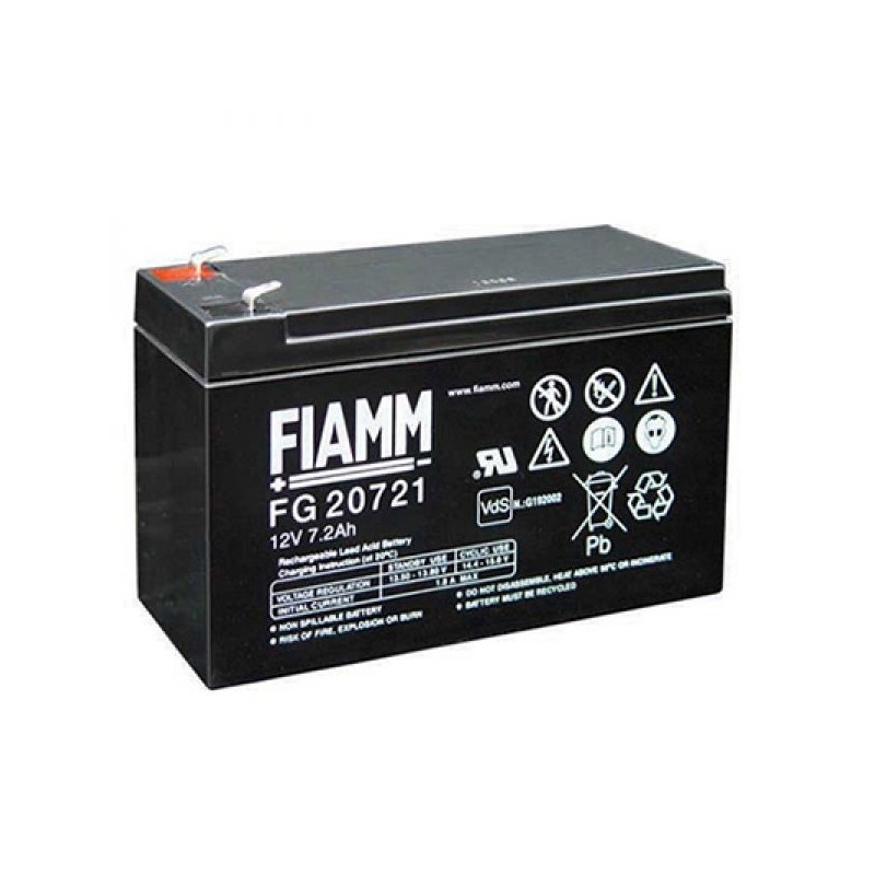 BATTERIA UPS FIAMM 12V 7,2 AH 