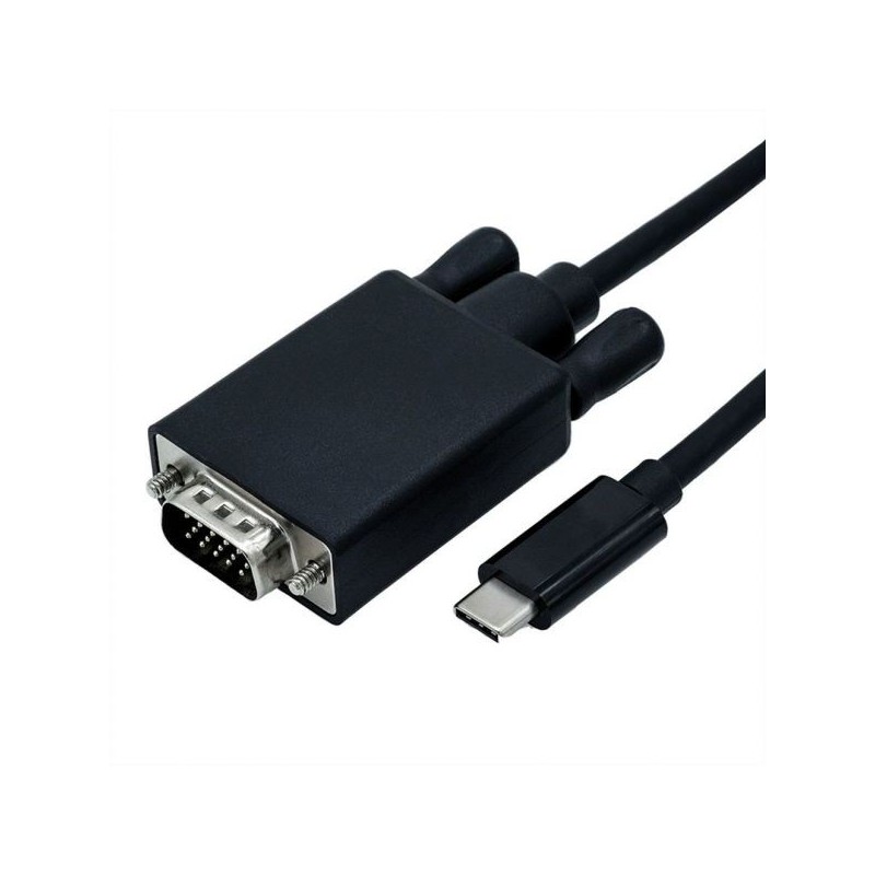 CAVO USB 3.1 C-VGA M/M 1MT ROLINE 