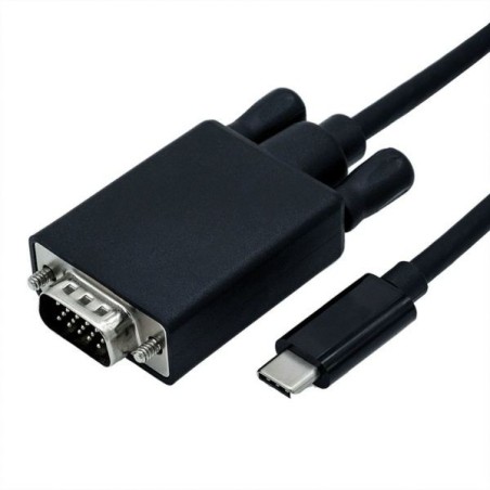 CAVO USB 3.1 C-VGA M/M 1MT ROLINE 