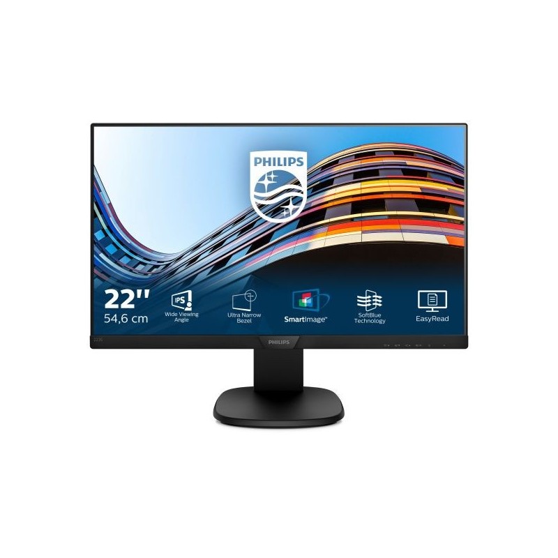 MON 21,5"IPS DP VGA HDMI 5MS 0,25DP PHILIPS 223S7EJMB/00 MM