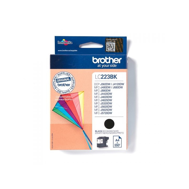 INK BROTHER LC223BK NERO PER MFC J4620DW 550PG