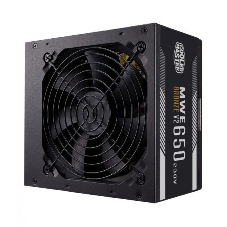 ALIMENTATORE 650W MWE V2 230V BK 80+BRONZE FAN 120MM PFC-A